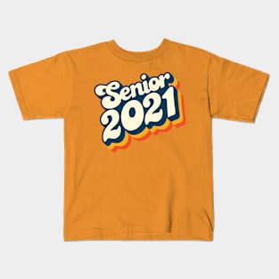 Retro Senior 2021 Kids T-Shirt
